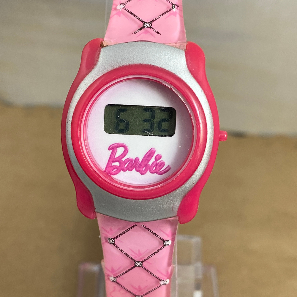 Pink Barbie Digital Watch - Picture 1 of 4